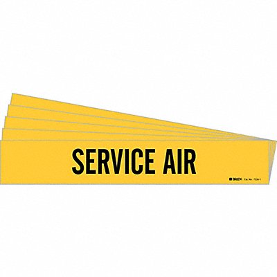 Pipe Marker Black Service Air PK5