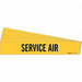 Pipe Marker Black Service Air PK5