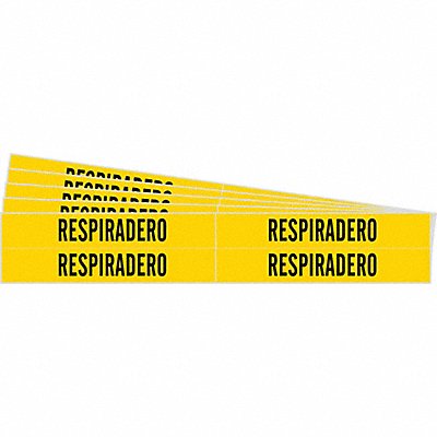 Pipe Marker Black Respiradero PK5