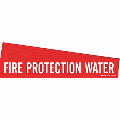 Pipe Marker Fire Protection Water PK5