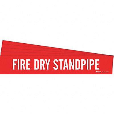 Pipe Marker Fire Dry Stand Pipe PK5