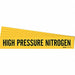 Pipe Marker High Pressure Nitrogen PK5