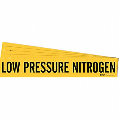 Pipe Marker Low Pressure Nitrogen PK5