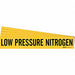 Pipe Marker Low Pressure Nitrogen PK5