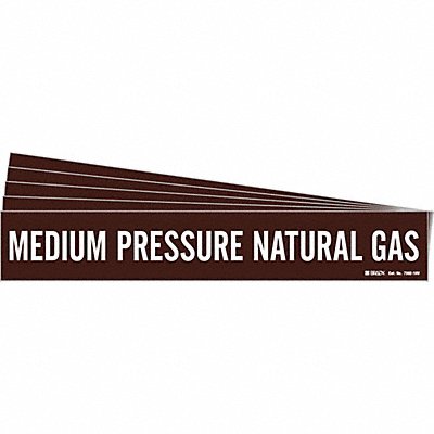 Pipe Marker Mid-Pressure Natural Gas PK5