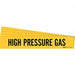 Pipe Marker Black High Pressure Gas PK5