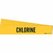 Pipe Marker Adhesive Black Chlorine PK5