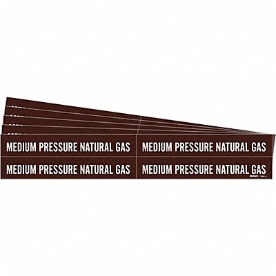 Pipe Marker Mid-Pressure Natural Gas PK5