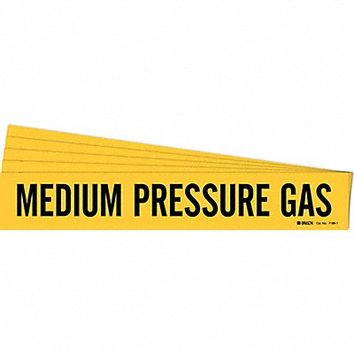 Pipe Marker Medium Pressure Gas PK5