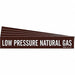 Pipe Marker Low Pressure Natural Gas PK5