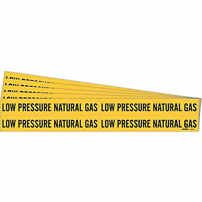 Pipe Marker Low Pressure Natural Gas PK5