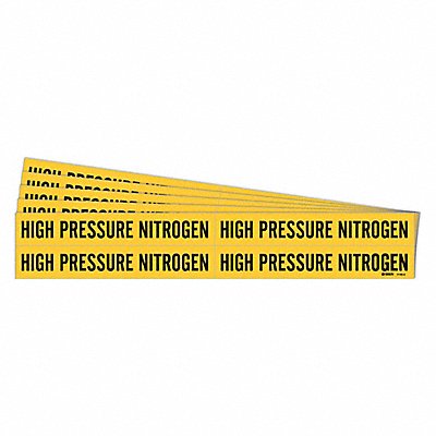 Pipe Marker High Pressure Nitrogen PK5