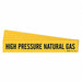 Pipe Marker Hi-Pressure Natural Gas PK5