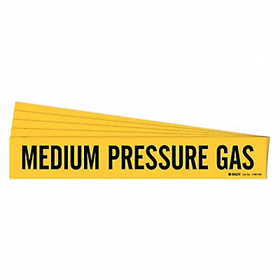 Pipe Marker Medium Pressure Gas PK5