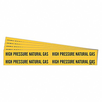 Pipe Marker Hi-Pressure Natural Gas PK5