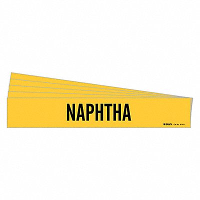 Pipe Marker Adhesive Black Naphtha PK5