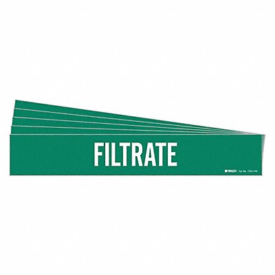 Pipe Marker Adhesive White Filtrate PK5