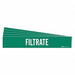 Pipe Marker Adhesive White Filtrate PK5