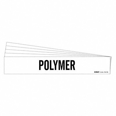 Pipe Marker Adhesive Black Polymer PK5