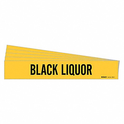 Pipe Marker Black Black Liquor PK5