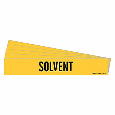 Pipe Marker Adhesive Black Solvent PK5