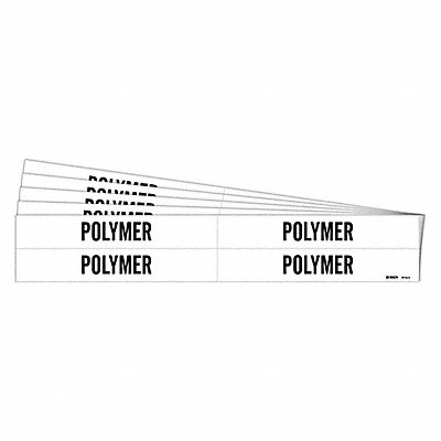 Pipe Marker Adhesive Black Polymer PK5