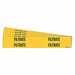 Pipe Marker Adhesive Black Filtrate PK5