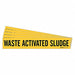 Pipe Marker Waste Activated Sludge PK5