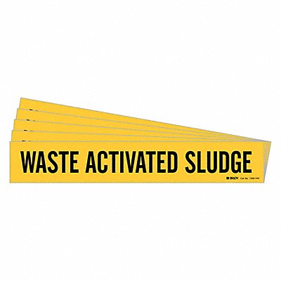 Pipe Marker Waste Activated Sludge PK5