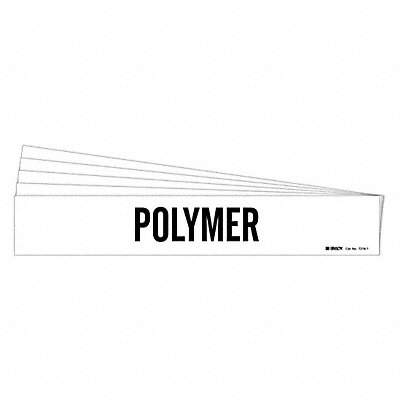 Pipe Marker Adhesive Black Polymer PK5