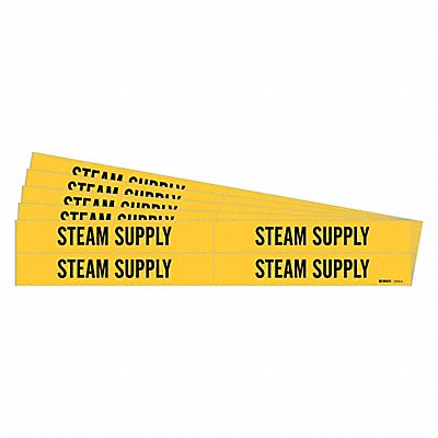 Pipe Marker Steam Supply PK5