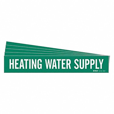 Pipe Marker Heating Water Supply PK5