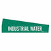 Pipe Marker Industrial Water PK5