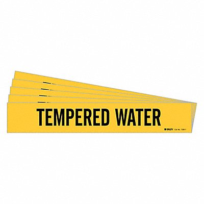 Pipe Marker Tempered Water PK5