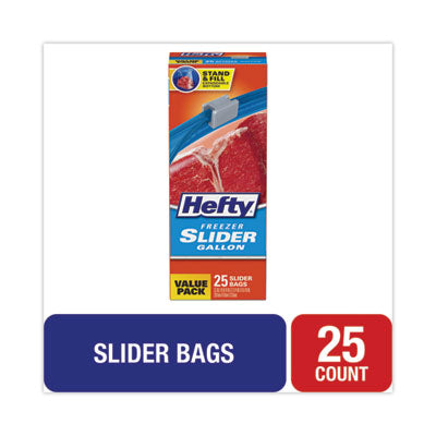 BAG,HEFTY,1GAL FREEZER,CR