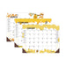 CALENDAR,HNYCMB DSK PAD,S