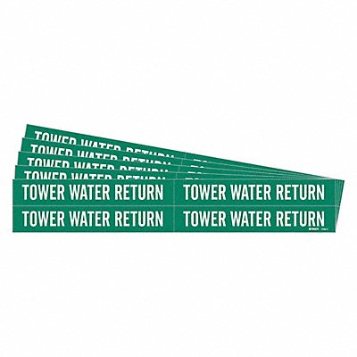 Pipe Marker Tower Water Return PK5