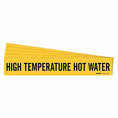 Pipe Marker High Temp Hot Water PK5