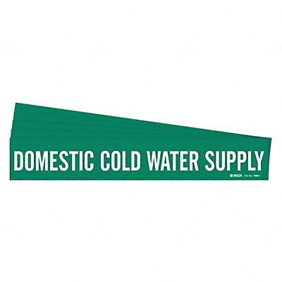 Pipe Marker Domestic Cold Water Sup. PK5