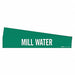 Pipe Marker White Mill Water PK5