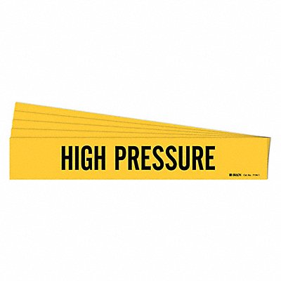 Pipe Marker Black High Pressure PK5