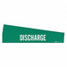 Pipe Marker Adhesive White Discharge PK5