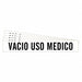 Pipe Marker Black Vacio Uso Medico PK5