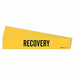 Pipe Marker Adhesive Black Recovery PK5