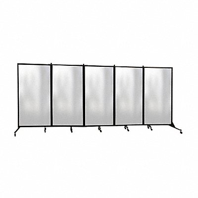 Panel full frosted room divider