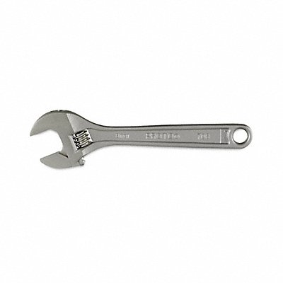 Adjustable Wrench Ergonomic Satin Chrome