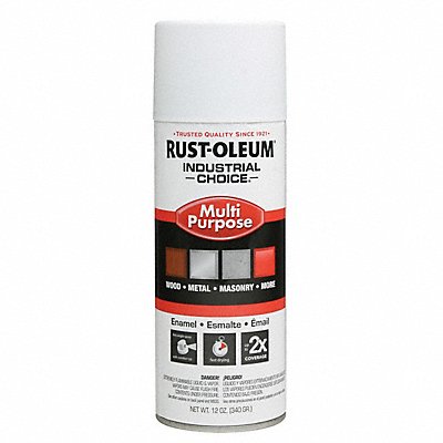 K7505 Spray Paint White Flat 12 oz