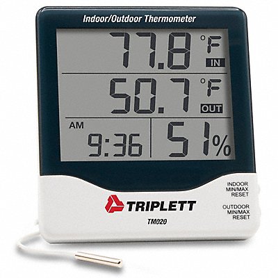 Indoor/Outdoor Temperature Indicator