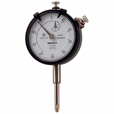 Dial Indicator 0 to 20 mm Range White