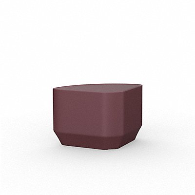 Endurance End Table Burgundy